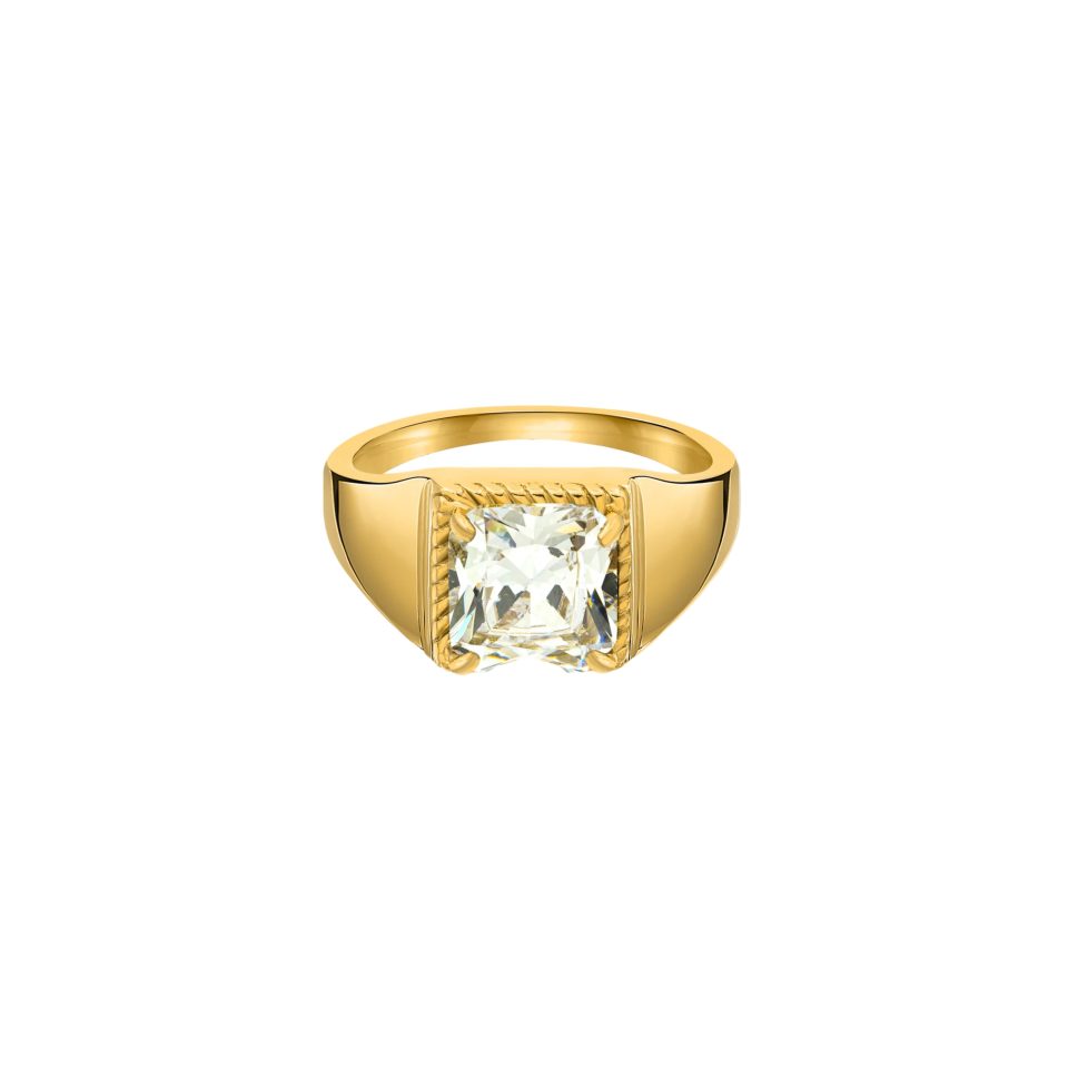 Laila ring (clear gemstone)($27.90)